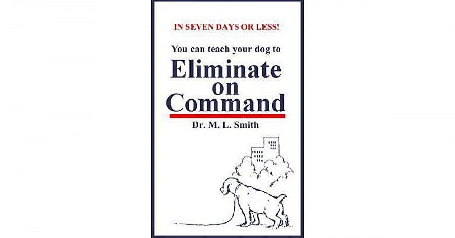 Selv om du kan lære hunden din å eliminere på kommando